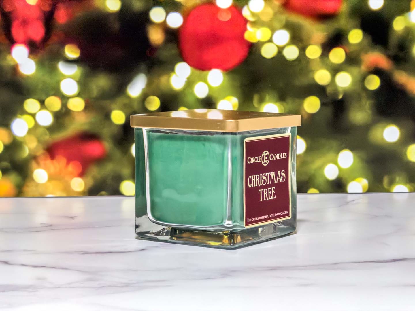 Christmas Tree Candle